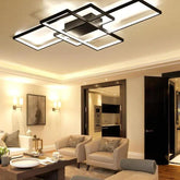 Multi-Rectangular Frame Modern Pendant Light - Clowas